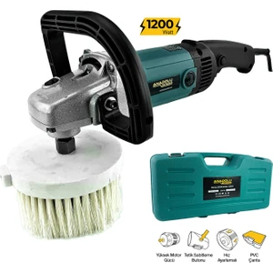 Anadolu Strong Dncstore Anadolustrong ANS1002DF 6 Kademeli 1200W Pasta Cila Koltuk Yıkama Makinası Dönerli Fırça