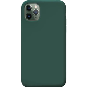 Fitcase iPhone 11 Kılıf Nano Lansman Silikon Arka Kapak Koyu Yeşil