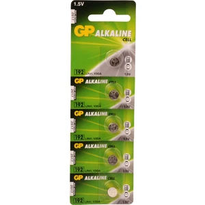 Gp 192-C5 LR41 ALKALIN Düğme Pil 5'li Paket