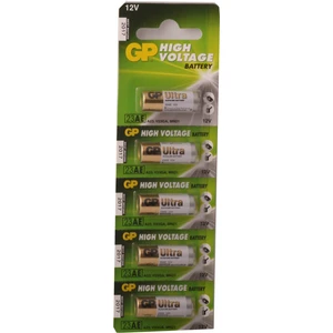 Gp 23A-C5 23A 12V Alkalin Spesifik 5'li Paket Pil Kumanda