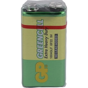 Gp Greencel 9V Çinko Pil Tekli Paket 1604G-2U1