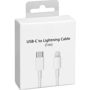 Apple iPhone Uyumlu 11-12-13 - 14 Pro/Max Lightning Hızlı Şarj Kablosu 1 Metre USB C Lightning