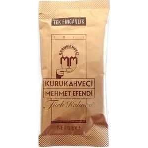 Kurukahveci Mehmet Efendi  Tek Fincanlık Türk Kahvesi 6 gr x 6