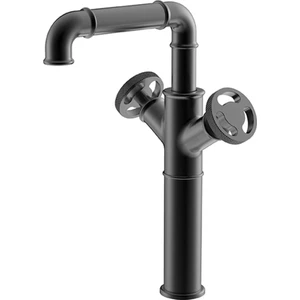 Victory Çanak Tipi Lavabo Bataryası Siyah 105001