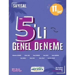 Okyanus Yayınları 11. Sınıf 5'li Sayısal Deneme