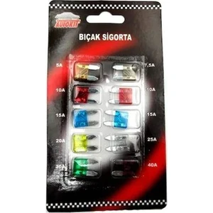 Bıçak Sigorta 10 Lu Set Ithal 5W