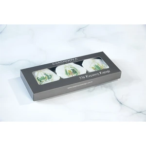 Caka Home  3'lü Kumaş Kavanoz Kapağı Sukulent Desen