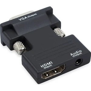 keepro hdmı to vga çevirici hdmı dişi (in) to vga erkek (out)