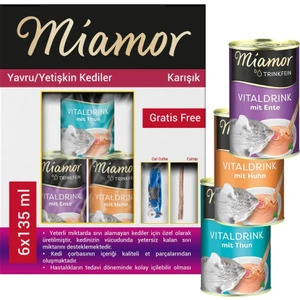 Ton Balık,ördek,tavuk Karışık Kedi Çorbası 6X135 ml