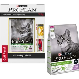 Proplan Sterilised Hindili Kısırlaştırılmış Kedi Maması 3 kg