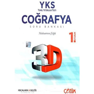 Çözüm Yayınları YKS TYT 3D Coğrafya Soru Bankası