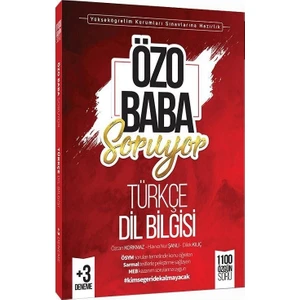 Özo Baba Soruyor Türkçe Dil Bilgisi Soru Bankası Tk Eğitim Kurumları