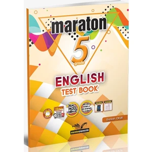 Maraton Yayıncılık 5. Sınıf İngilizce English Test Book