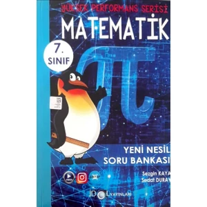 İdol Yayınları 7.Sınıf Yüksek Performans Matematik Soru Bankası
