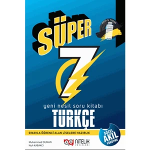 Nitelik Yayınları 7. Sınıf Süper Türkçe Soru Bankası