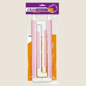 CÂLIN NAKIŞ KASNAĞI 35,5 cm x 35,5 cm - PEMBE KLİPS / PRATİKASNAK PLUS KASNAK
