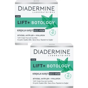 Lift+ Botology Gece Kremi 50 ml (%92 Doğal Kaynaklı) 2'li