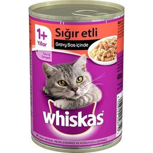 Sığır Etli Kedi Konservesi 400 gr (6 Adet)
