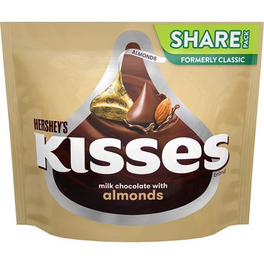 Hershey s Kisses Almond Chocolate Bademli Cikolata 283