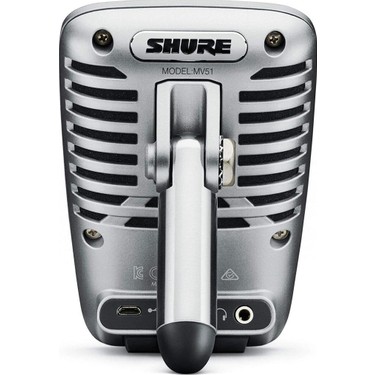 Shure MV51 Dijital Büyük Diyaframlı Kondenser Mikrofon Fiyatı