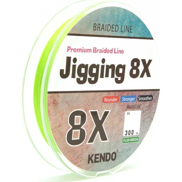 Kendo Jigging 8x Flash ( Fluo Green ) Örgü Ip Olta Misinası Fiyatı
