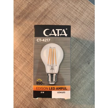 Cata Saya Dizayn Cata Edison LED Ampul