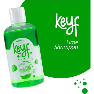 Keyf Kedi Köpek Şampuanı Lime Limon Aromalı