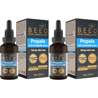 Bee' o  20 ml Suda Çözünür Propolis Damla