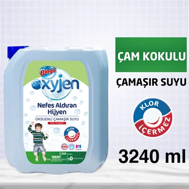 Bingo Oksijen Çamaşır Suyu Çam Kokulu 3;24