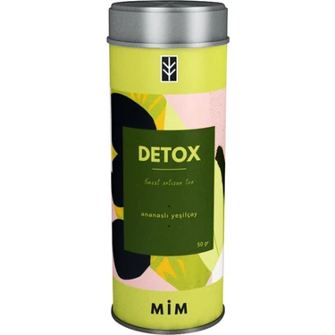 Mim Tea Detox Tea - Ananaslı Yeşil Çay 50