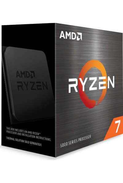 AMD Ryzen 7 5800X 3.8 GHz 8 Çekirdek 36MB Cache AM4 Soket 7nm İşlemci