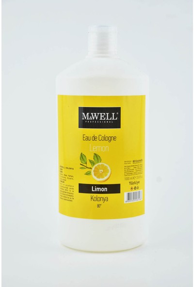M&well Limon Kolonyası 1000 ml
