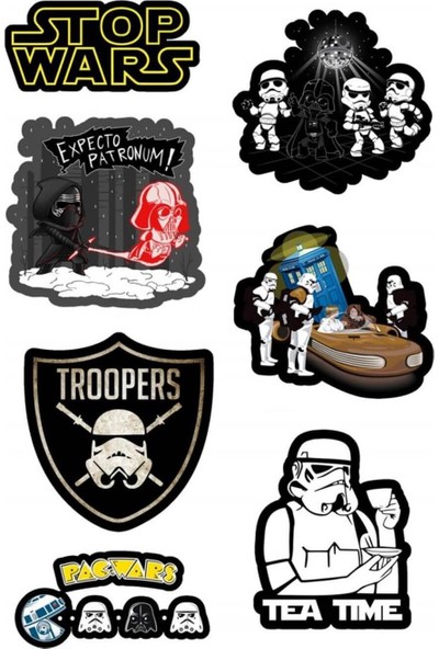 Woohoo Star Wars Sticker Seti