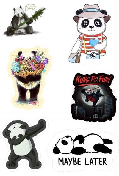 Woohoo Panda Sticker 78