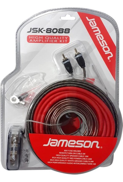 Jameson Oto Anfi Kablo Seti 8ga JSK-8088