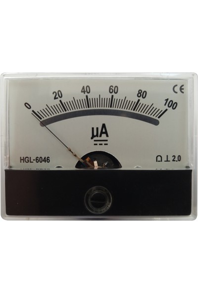 Alkan HGL-6046 Mikro Ampermetre 100 Ua'e Kadar Ölçüm
