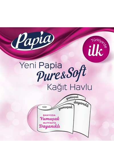 Papia Pure &Soft Havlu 24 Rulo