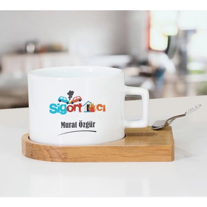 Sigortacılar Için Hediyelik Çay Fincanı
