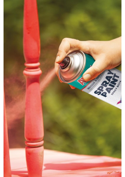 6’lı Paket Akrilik Sprey Boya 400ML Parlak Beyaz