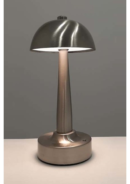 Avonnı ML-64004-N Nikel Kaplama Masa Lambası, Led, Metal, 14CM