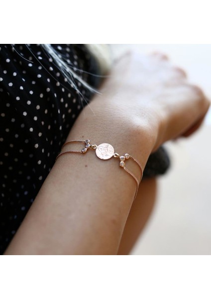 Çift Zincirli Penez Bileklik