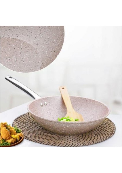 Rose Line Granit Döküm 28 cm Wok Tava fiyatları