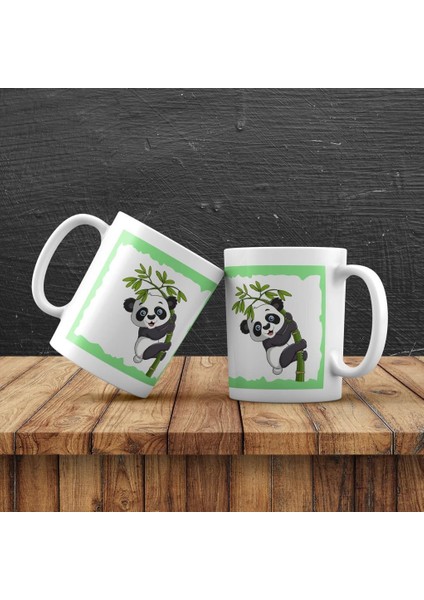 Kişiye Özel Afacan Panda Temalı Kupa