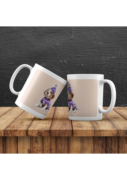 Kişiye Özel Beagle Temalı Kupa