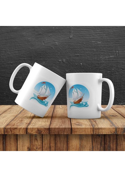 Kişiye Özel Denizcinin Rüyası Temalı Kupa