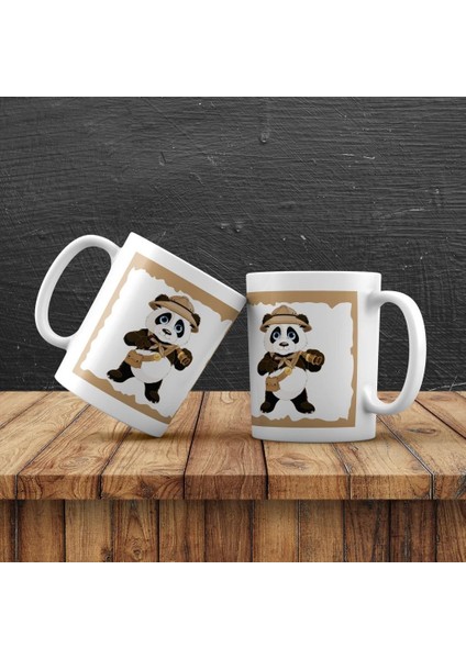 Kişiye Özel Macera Dolu Aşık Pandatemalı Kupa