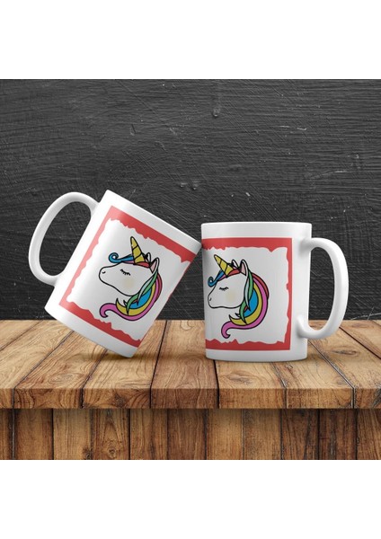 Kişiye Özel Unicorn Temalı Kupa