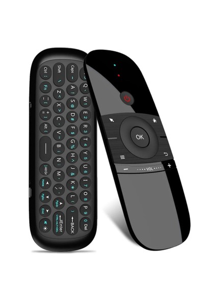 W1 2.4g Kablosuz Klavye Uzaktan Kumanda Air Mouse