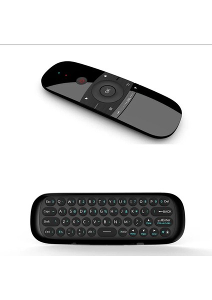 W1 2.4g Kablosuz Klavye Uzaktan Kumanda Air Mouse