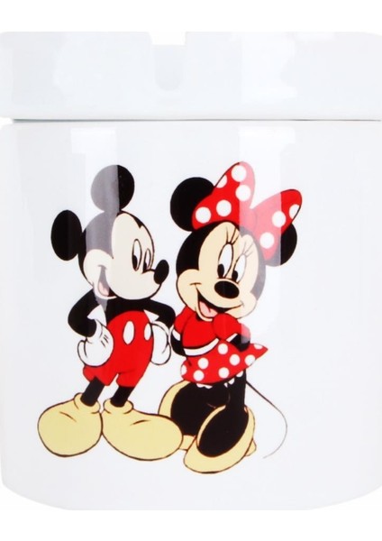 Mickey Mouse Minnie Mouse Tasarımlı Seramik Küllük